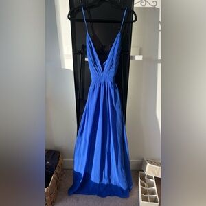 Chic Royal Blue Maxi Dress
